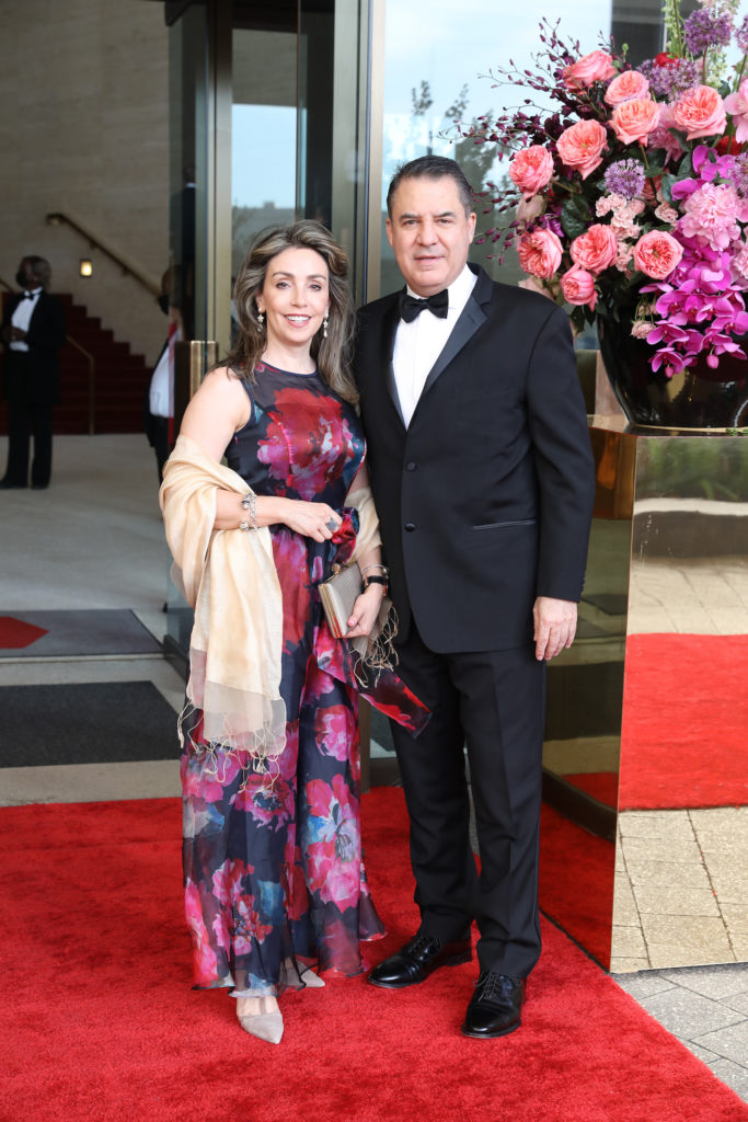 Liana Molina, Mauricio Vallejo at the Houston Symphony Wine Dinner and Collector's Auction (Photo by Priscilla Dickson)