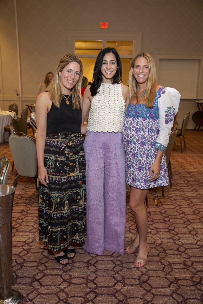 Lucie Harte, Holly Radom, Katie Arnoldy at the Arms Wide Adoption Services luncheon (Photo by Jenny Antill)