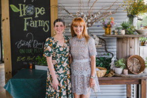 Mary Brunson, Gracie Cavnar at the Recipe for Success Delicious Alchemy Banquet at Hope Farms (Photo by Daniel Ortiz)