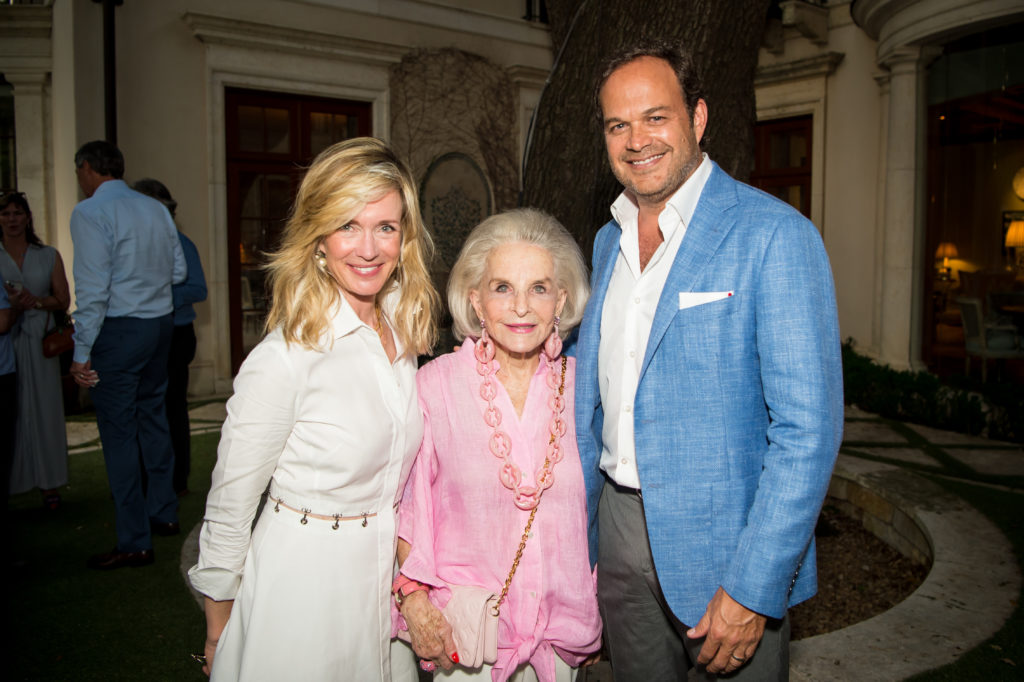 Mary Kathryn Desaloms, Nancy Dedman, Mike Desaloms (Photo by Don Alexander)