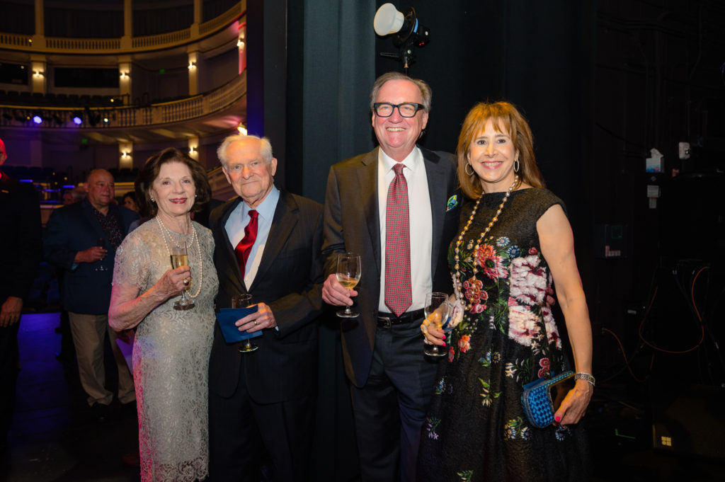 Mary Lynn & Steve Marks, Ralph Burch & Vicki West (Photo by Jeff Fitlow)