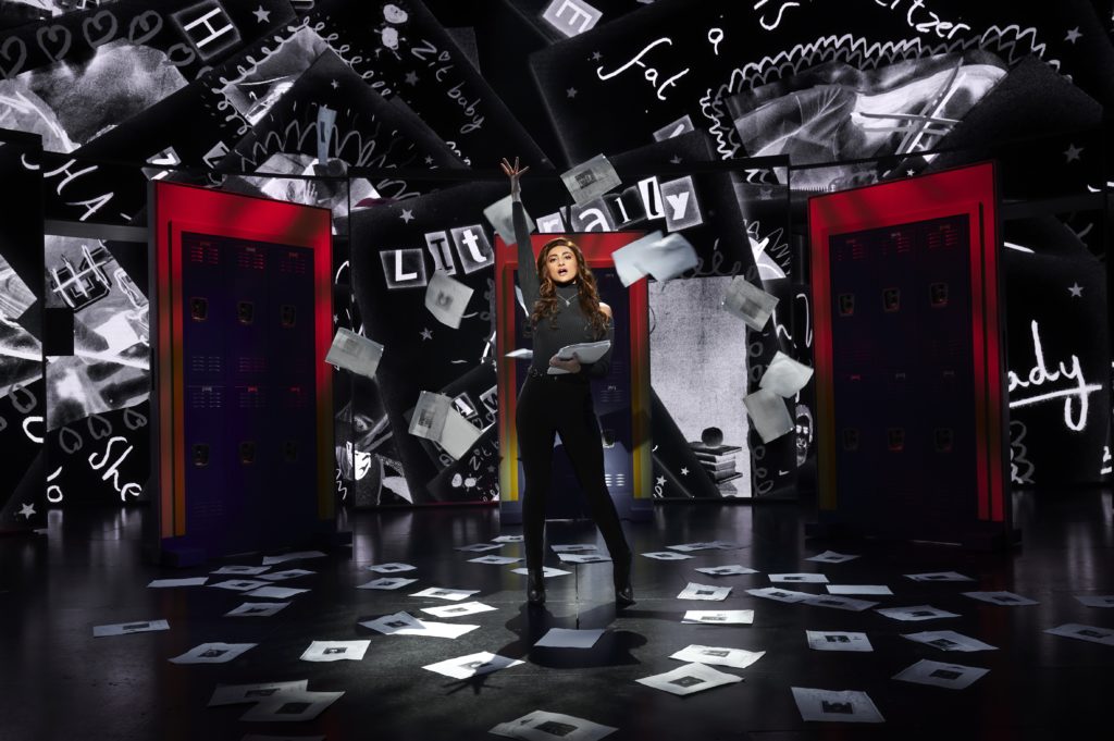 The Mean Girls burn book holds all the high school secrets. (Photo by Jenny Anderson)