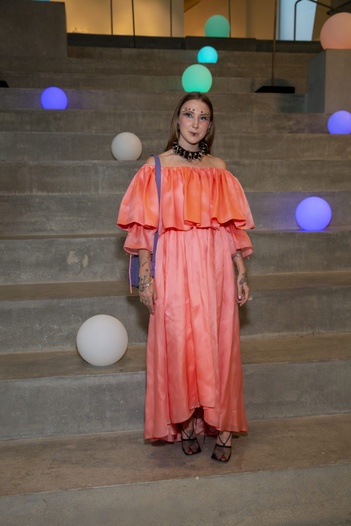 Megan Olivia Ebel at the MFAH Glassell School MTV-themed gala (Photo by Jenny Antill Clifton)