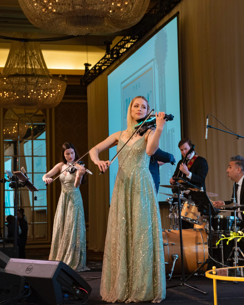 Members of the Dallas String Quartet. (Photo by Tamytha Cameron)
