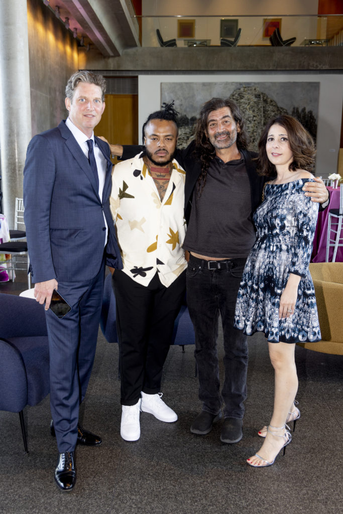 Michael Briggs, David Jeremiah, David Quadrini, Anna Meliksetian (photo by, Kim Leeson)