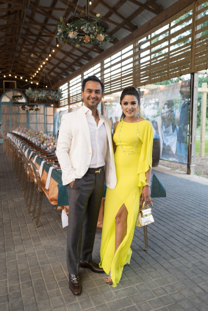 Nick & Sneha Mercant at the 2022 Recipe for Success Delicious Alchemy Banquet at Hope Farms (Photo by Daniel Ortiz)