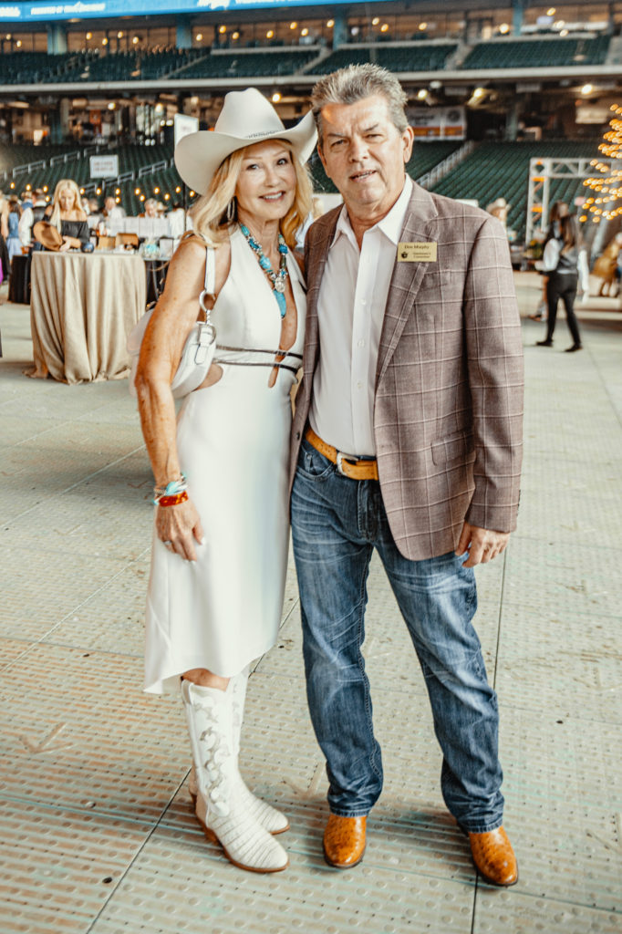 Patti & Don Murphy at the Cattle Baron's Ball at Minute Maid Park
