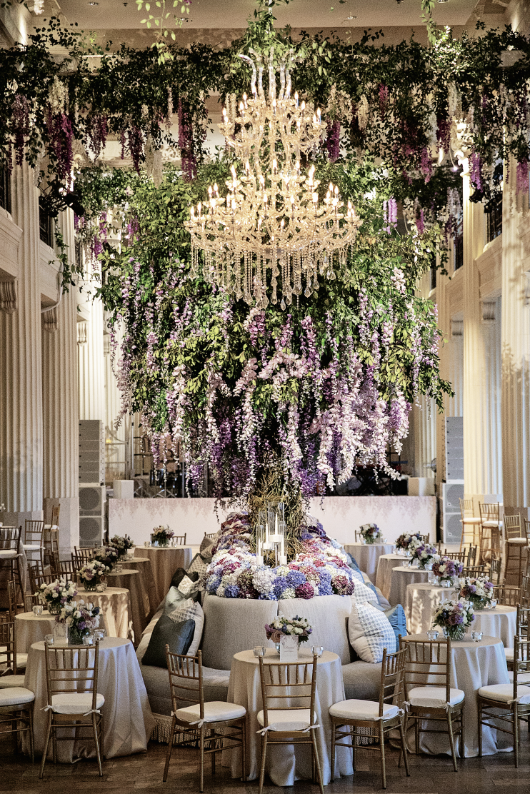 Floral arrangements designed by Todd Events (Photo by John Cain Photography)