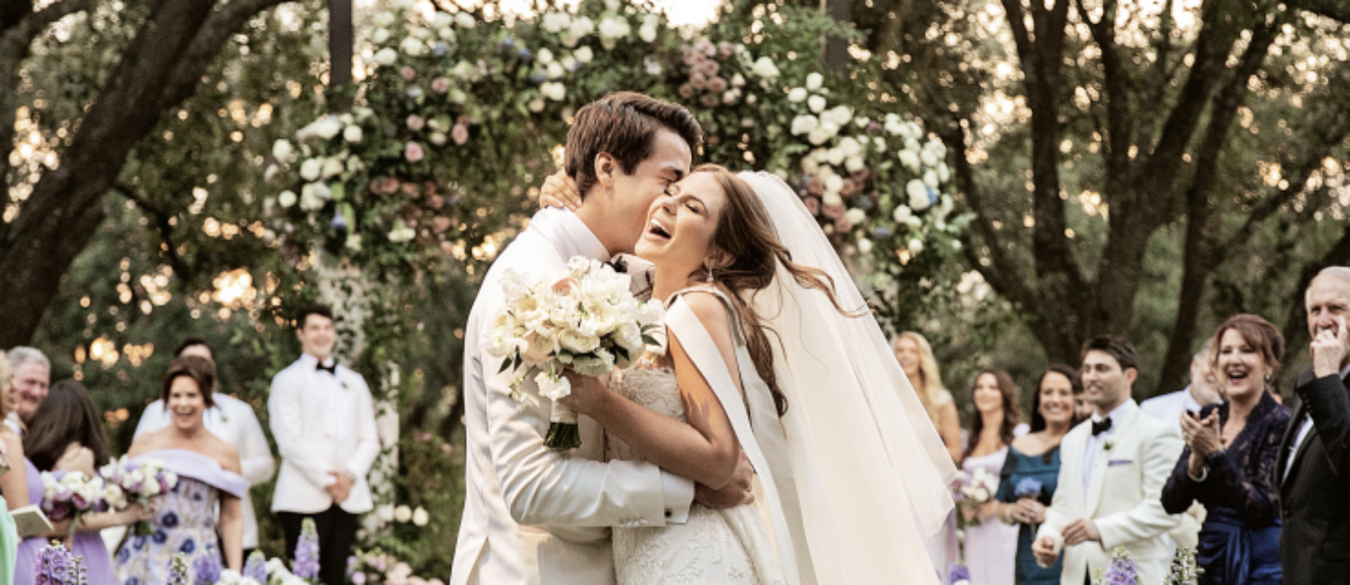 Meredith Flores and Mason Barker met at LSU. (Photo by John Cain Photography)