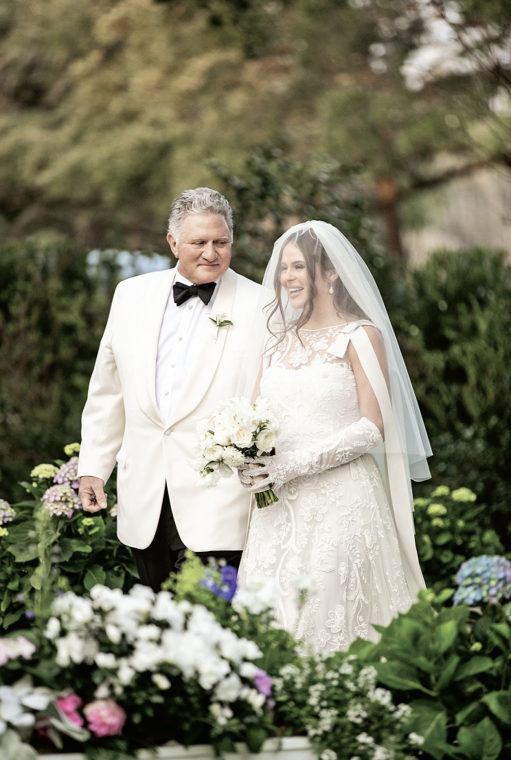 Meredith Flores and her father, Jim Flores (Photo by John Cain Photography)