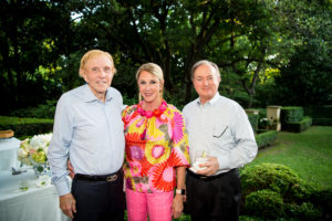 Steve & Barbara Durham, Ed Fjordbak (Photo by Don Alexander)