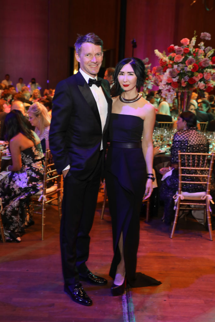 Sverre & Carrie Brandsberg-Dahl at the Houston Symphony Wine Dinner and Collector's Auction (Photo by Priscilla Dickson)