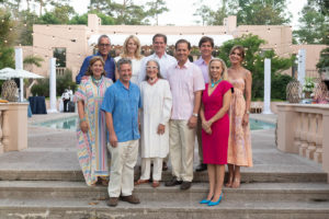 Top-Mark Sullivan; Kathy M; Harry M IV; Charles M; Mid-Libbie M; Mariquita M; George M; Tiffany M; Bottom-Stewart M, Jr.; Catherine M;By WP (Photo by Wilson Parish)