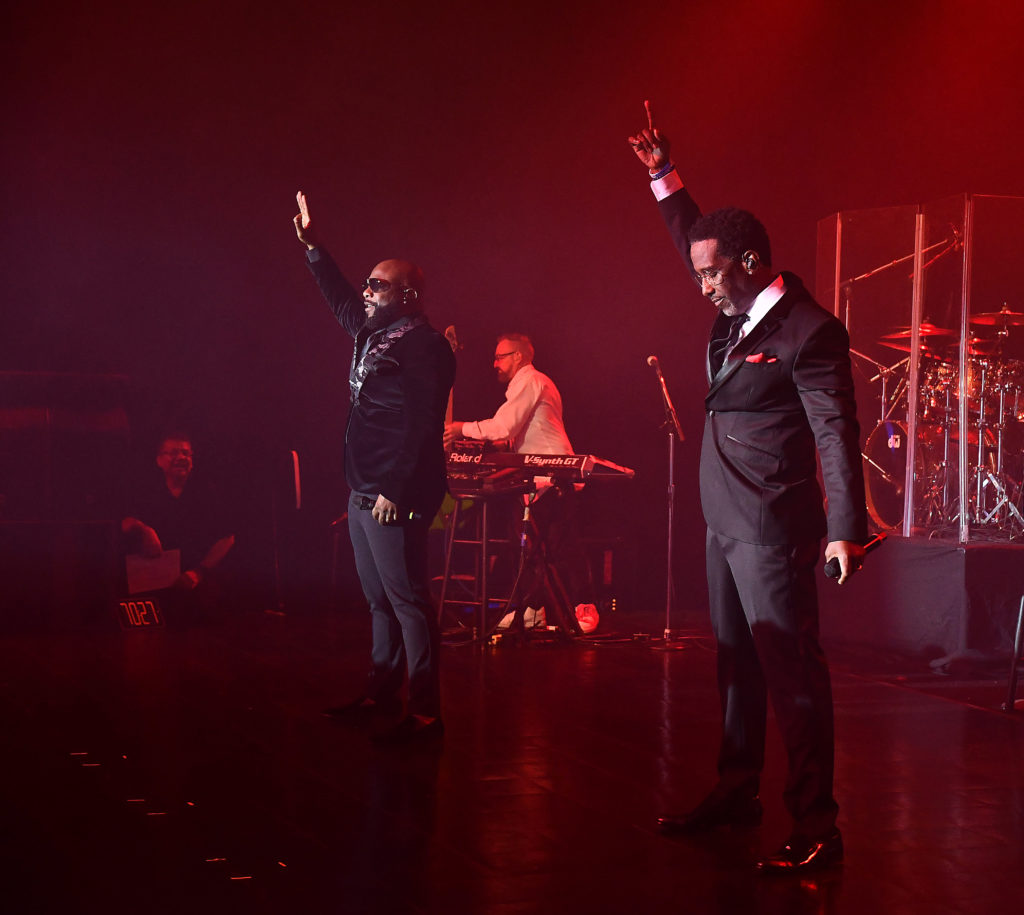 Boys II Men perform at the University of St. Thomas 75th Anniversary Gala at the Hilton Americas Houston (Dave Rossman photo)