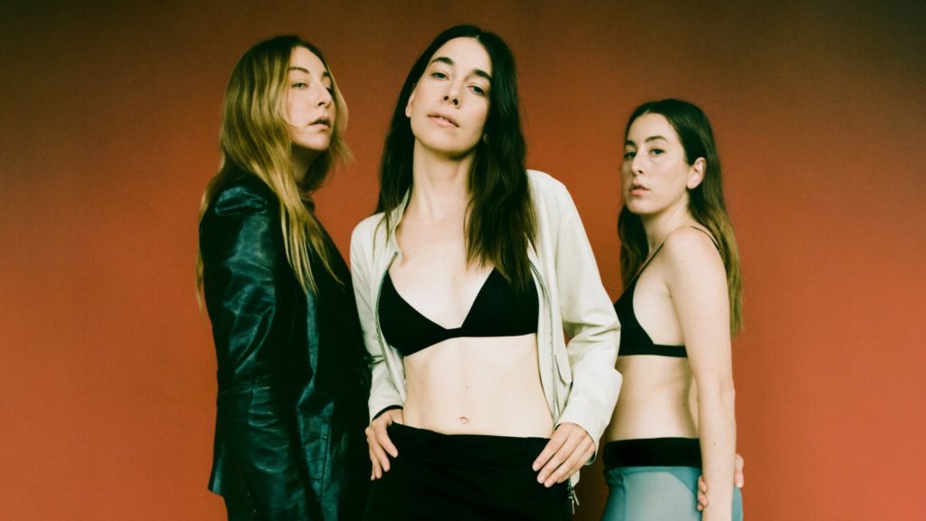 HAIM will perform at The Pavilion at Toyota Music Factory this Thursday. (Courtesy of Ticketmaster)
