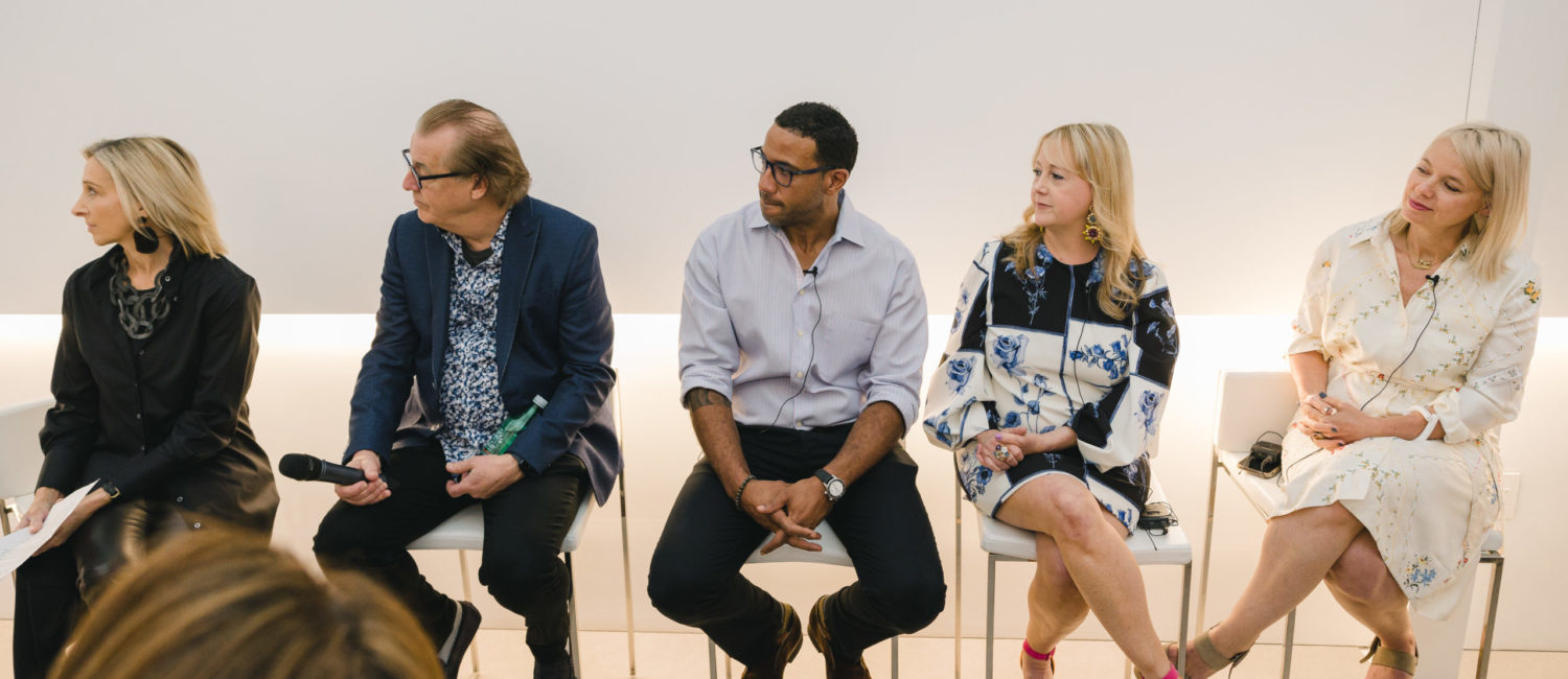 Laurann Claridge, chef Robert Del Grande, chef Chris Williams, Courtnay Tartt Elias, Gin Braverman (Photo by Johnny Than)