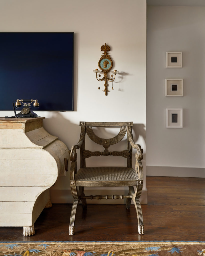 A detail inside the Priscilla apartment at Casa Duro. (Photo by Stephen Karlisch).