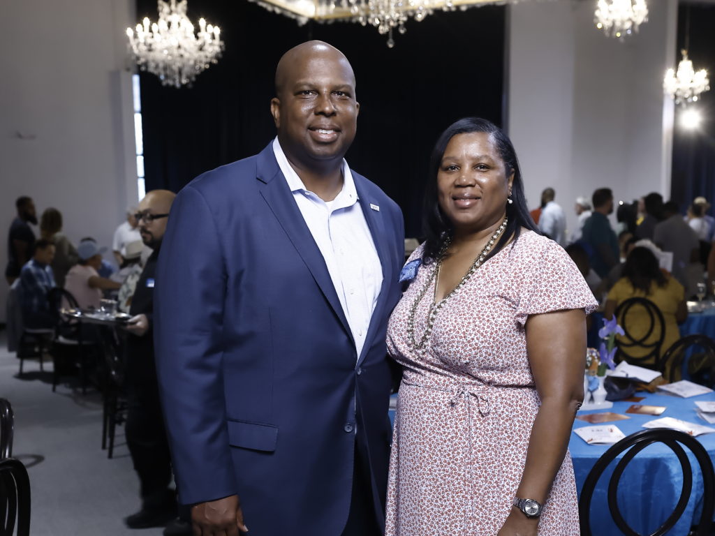 Donald & Shawn Bowers at the Children at Risk Big Brunch (Photo by Quy Tran)