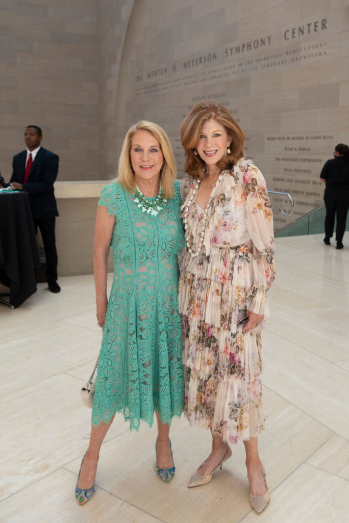 Founding St. Valentine’s Day luncheon chairs Janet Evans and Rusty Duvall (Photo by Tamytha Cameron)