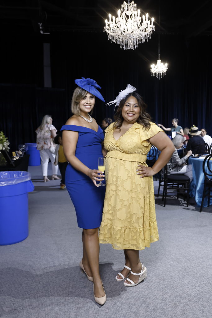 Shazia Arroyo, Guadalupe Ortega at the Children at Risk Big Brunch (Photo by Quy Tran)