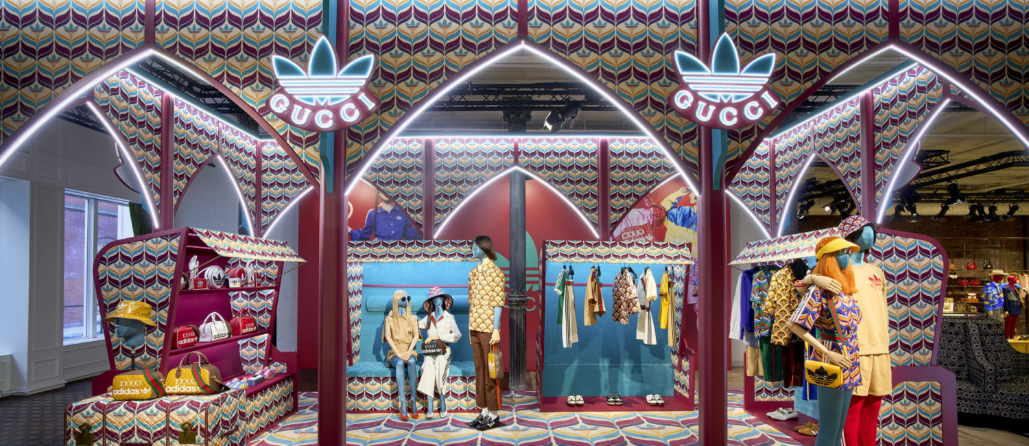Houston Gucci Galleria Wooster, SoHo, NY, Strandkorb installation