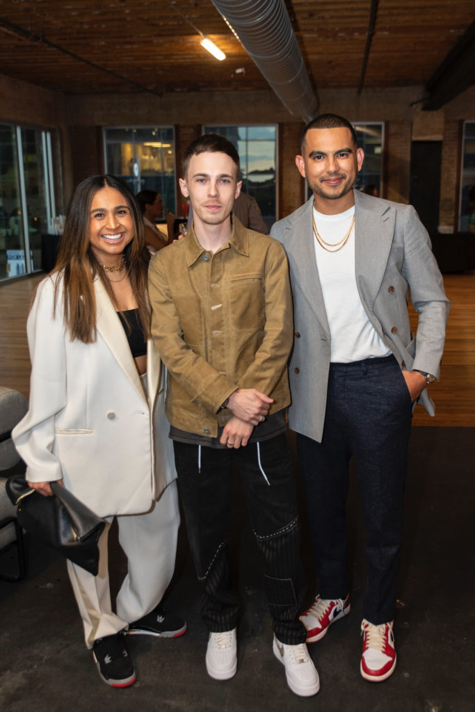 Angelee Fortuna, Reid Glaze, Eddie Fortuna (Photo by Celeste Cass with Tamytha Cameron Photography)