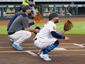 On Father’s Day, three Astros players brought their dads to the ballgame to see their Houston teammate beat the Chicago While Sox, at Minute Maid Park