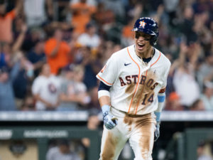 On Father’s Day, three Astros players brought their dads to the ballgame to see their Houston teammate beat the Chicago While Sox, at Minute Maid Park