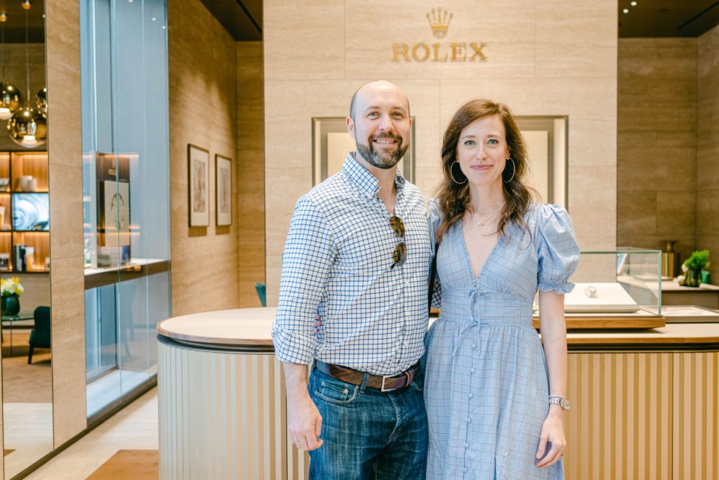  Brett & Kate Rutledge at the PetSet party at de Boulle Diamonds & Jewelry  (Photo by Si Vo Photography)