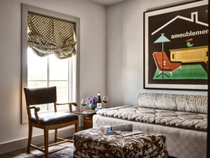Living area inside the Marcia apartment (Photo by Stephen Karlisch)