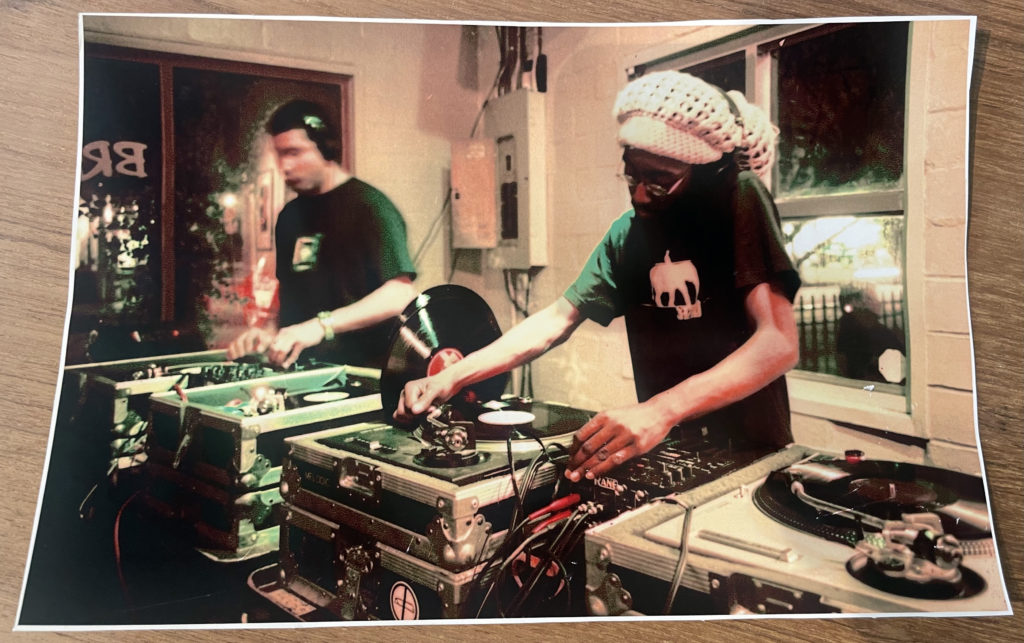 Soular Sessions with DJ Melodic at Cafe Brasil, 1998 (Courtesy DJ Sun)