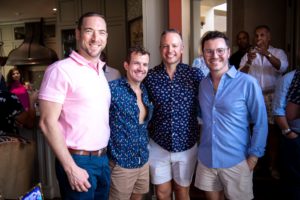 Ed Finger, Andrew Hayes, Josh Beasley, Juan Querol (Photo by Michelle Watson CatchLightGroup.com)