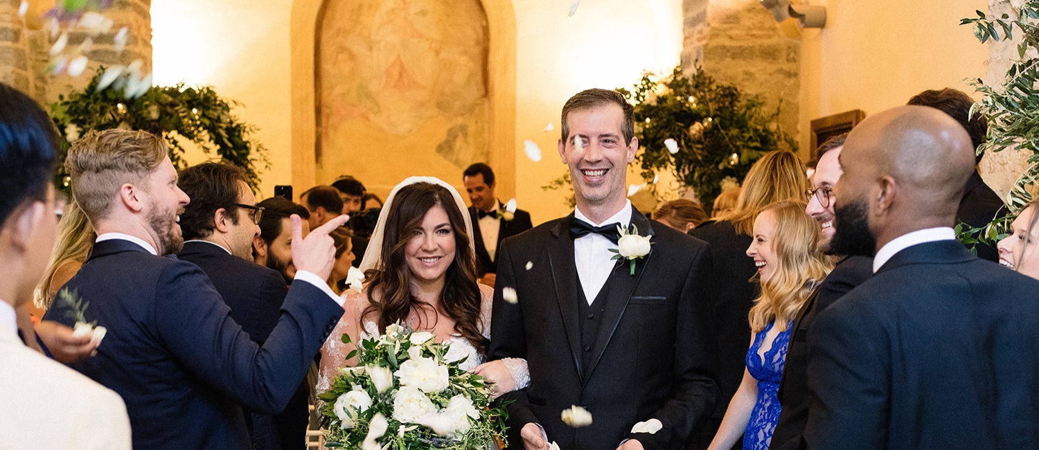 Carrie Engerrand & Bill Kost met cute and enjoyed a dream wedding. (Photo by Paolo Ceritano)