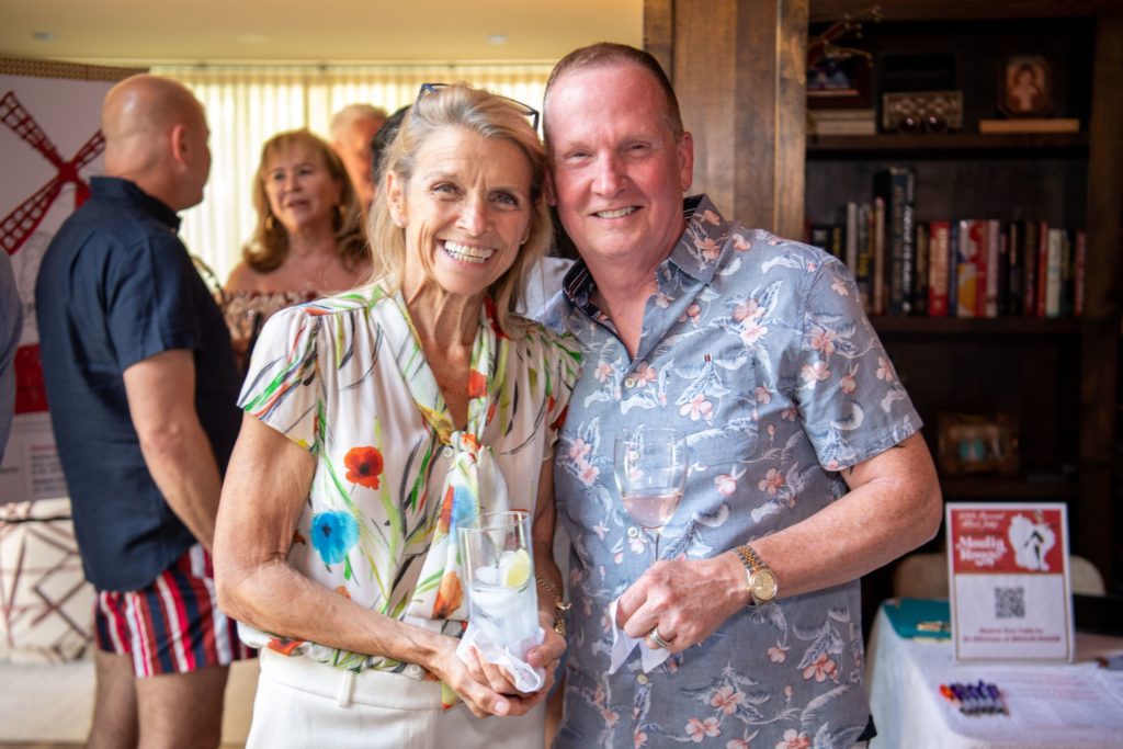 Kathryn McNiel, Ray Purser at the Legacy Community Health Services event (Photo by Michelle Watson CatchLightGroup.com)