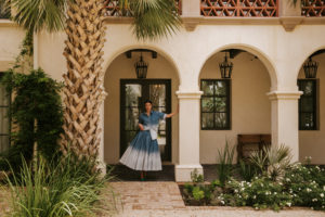 Lauren Santo Domingo Moda Operandi Brandon Maxwell at Commodore Perry Estates SHOT BY KRISTEN KILPATRICK (Photo by Kristen Kilpatrick)