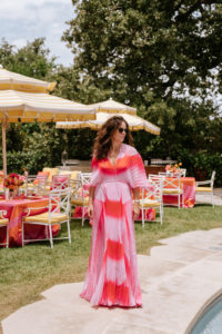 Lauren Santo Domingo Moda Operandi Brandon Maxwell at Commodore Perry Estates SHOT BY KRISTEN KILPATRICK (Photo by Kristen Kilpatrick)