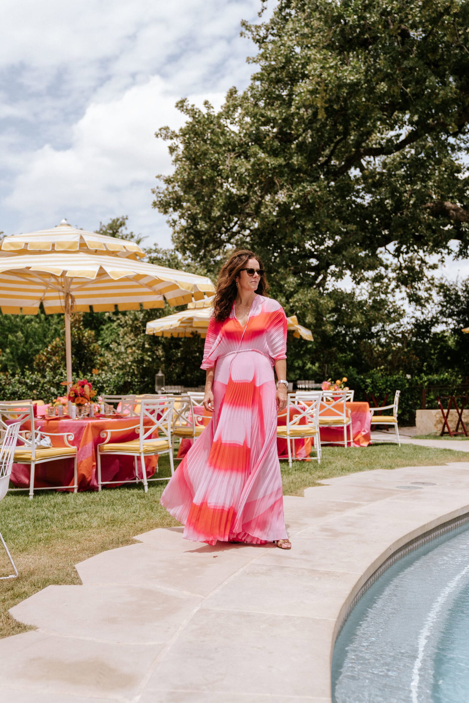 Brandon Maxwell president Tracy Piazza (Photo by Kristen Kilpatrick)