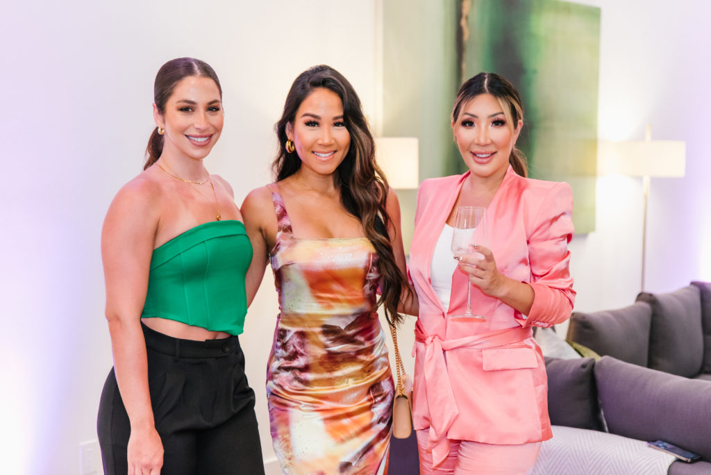 Cori Scherer, Samantha Huang and Julia Wang.