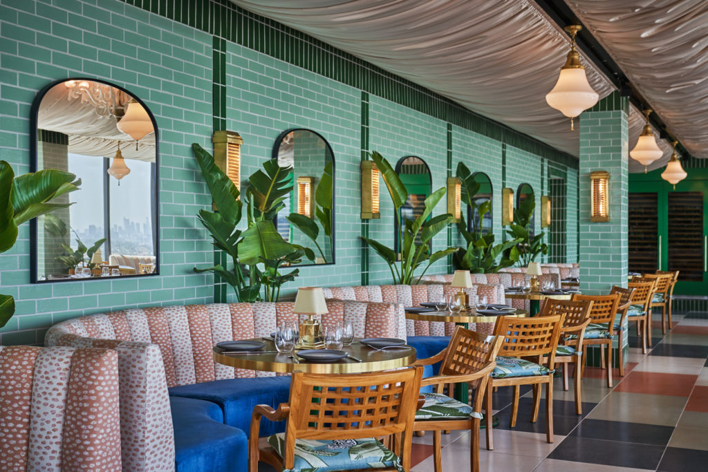 The Pendry's rooftop restaurant Merois (Photo by Christian Horan)