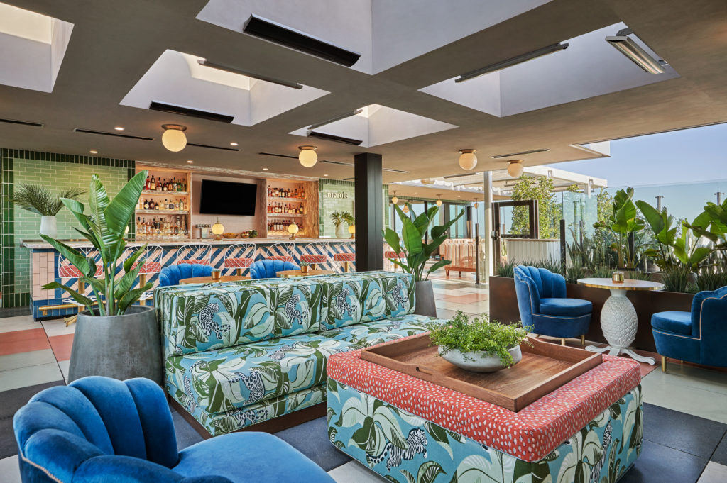 The Bar at Wolfgang Puck's Merois restaurant. (Photo by Christian Horan)