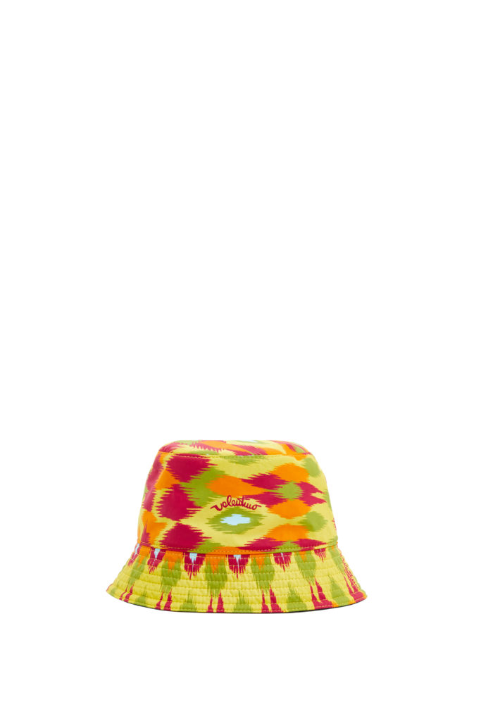 Valentino Reversible Printed Bucket Hat, $570, Available at Neiman Marcus NorthPark (Courtesy of Valentino)