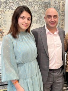 Rose and Saeid Arsin (Photo by Kathryn Smith)