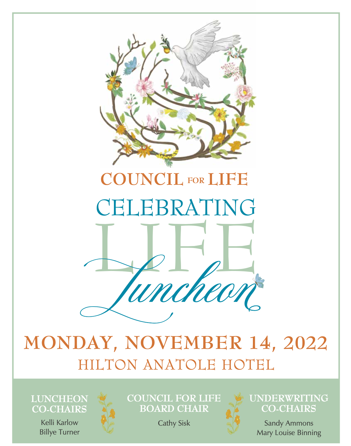 Council for Life 21st Annual Celebrating Life Luncheon PaperCity Magazine