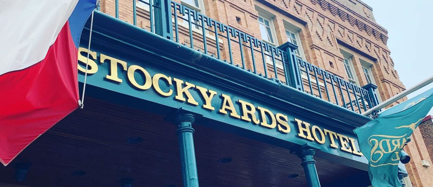 The intricate brickwork on the façade of the iconic Thannisch Building in the heart of The Stockyards helps set the Stockyards Hotel apart.