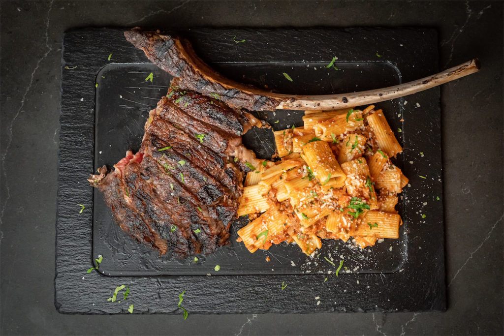 The Saint will feature Italian-inspired dry-aged meat and chops. (Courtesy of Hooper Hospitality Concepts)
