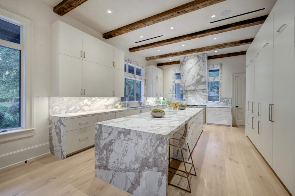 The contemporary kitchen transformation at 402 Timberwilde Lane (Photo by TK Images)
