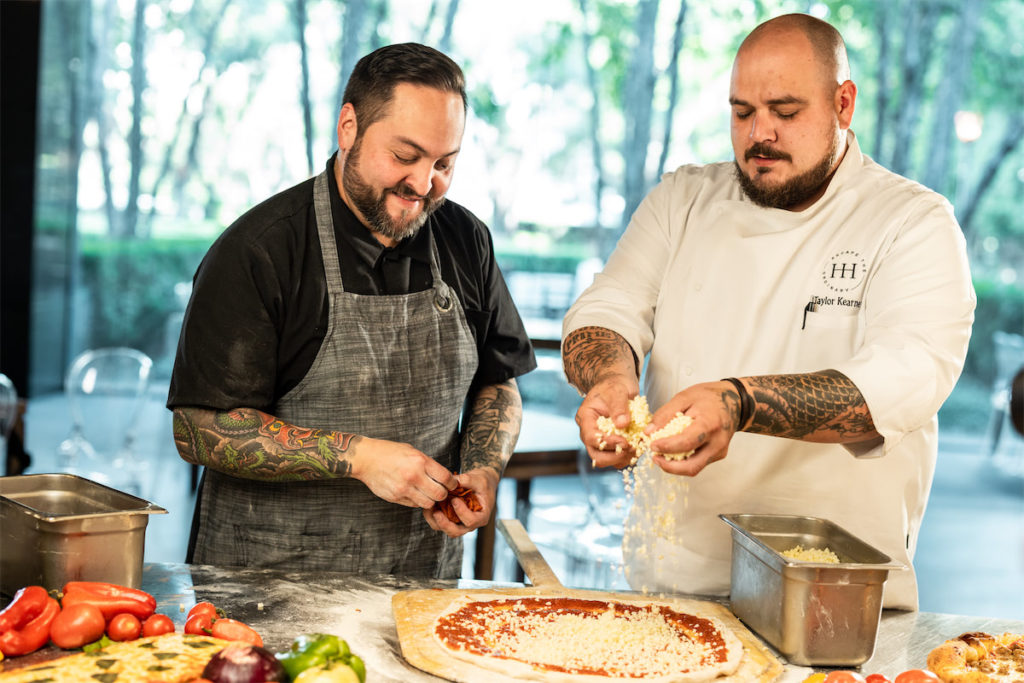 Poco Fiasco is a new pizza and martini restaurant opening in the Harwood District this fall. (Photo by Kathy Tran)