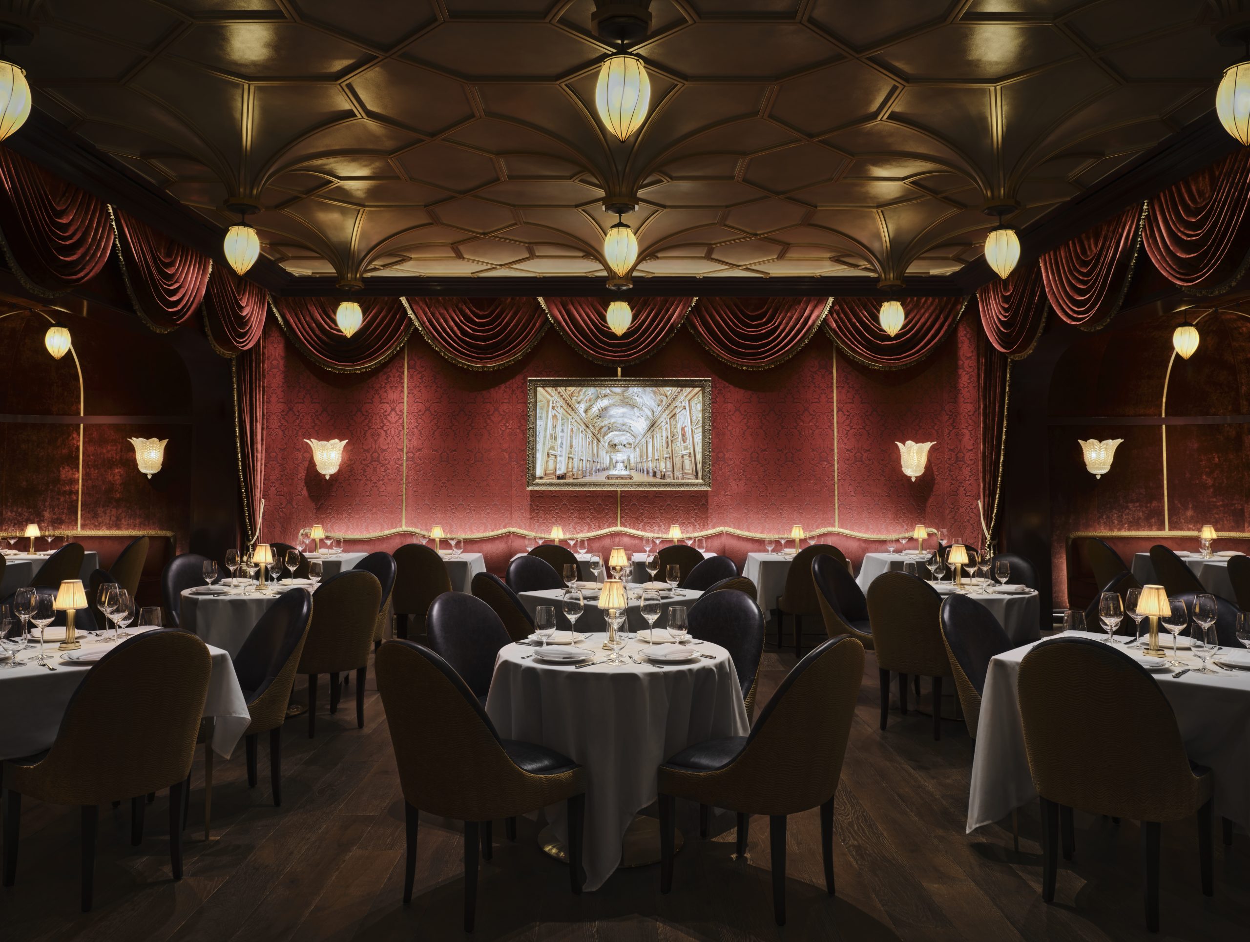 The Barclays Center's most exclusive experience, The Crown Club, which debuted last year, is open exclusively for Crown season ticket holders during Brooklyn Nets games. (Photo by Douglas Friedman)