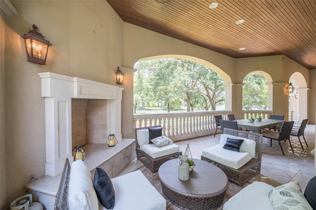 The 100-foot terrace is the perfect place to enjoy "la bella vita."