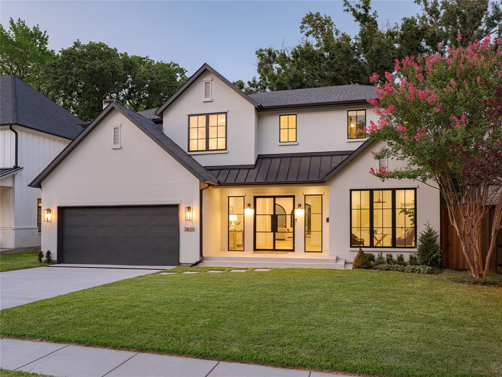 The front entrance to 3820 Frontier Lane.